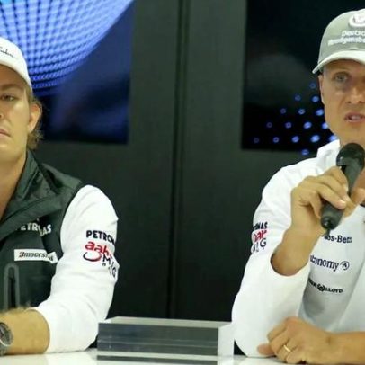 Nico Rosberg recorda momento hilariante de Schumacher sobre tempo para urinar