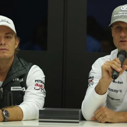 Nico Rosberg recorda momento hilário de Schumacher durante corrida