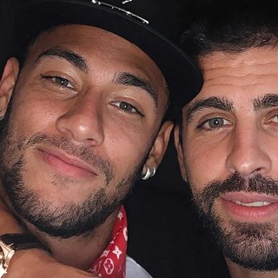 Explicação à foto icónica de Piqué e Neymar a cair