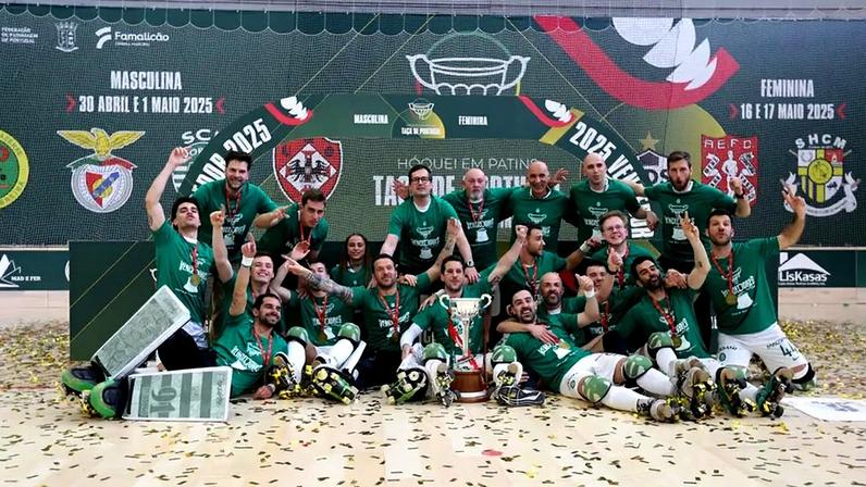 Sporting é o atual detentor da Taça de Portugal masculina de hóquei em patins