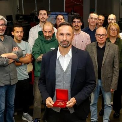 Bino Maçães recebe recorde de ouro