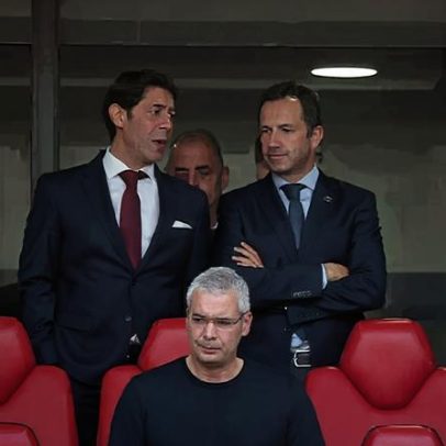 Rui Costa e Varandas ficarão na tribuna, mas em lugares distantes