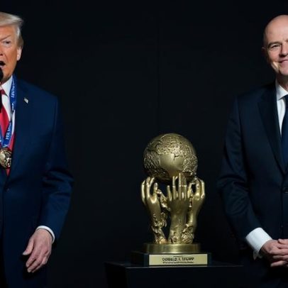 Trump recebe Prémio da Paz da FIFA