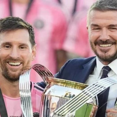 Beckham sobre Messi alimenta sonho do Barcelona viver perto do Camp Nou