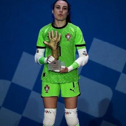 Ana Catarina é melhor guarda-redes do Mundial; outras portuguesas também premiadas