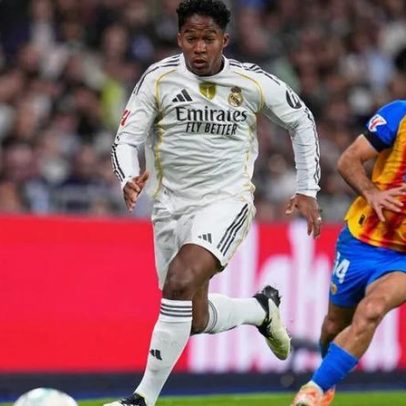 Pai de Endrick reage após o filho ficar no banco do Real Madrid