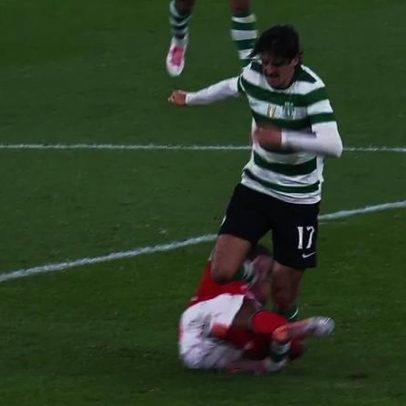 Trincão joga em esforço no dérbi após entorse no tornozelo esquerdo