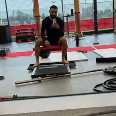 Salah partilha foto no ginásio do Liverpool que diz tudo
