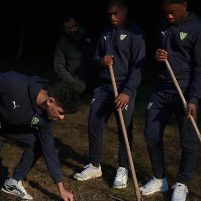 Jogadores de Tondela e Ac. Viseu unem esforços pela reflorestação da serra beirã