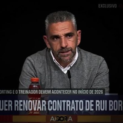 Sporting pretende renovar contrato com Rui Borges