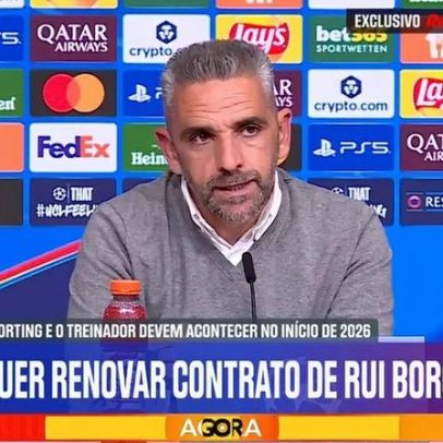 Sporting quer renovar com Rui Borges