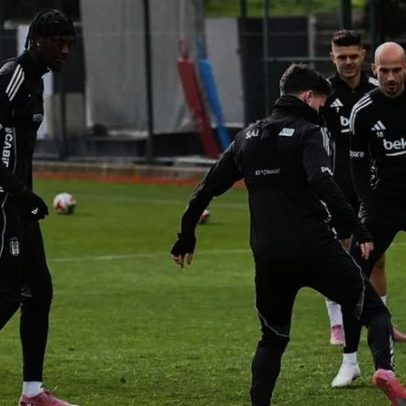 Rafa treina normalmente com o Besiktas neste sábado, não convocado