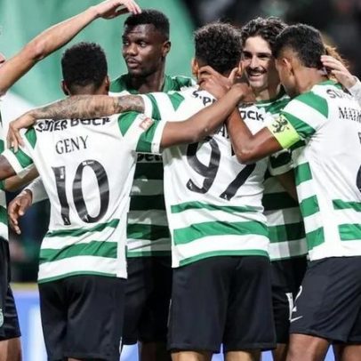 Jogadores do Sporting e famílias celebram almoço de Natal em Lisboa