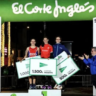 Vencedores da São Silvestre El Corte Inglés com tempos-recorde