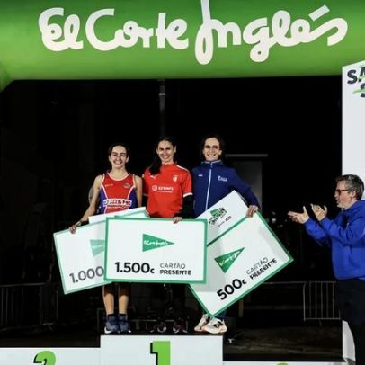 Vencedores da São Silvestre El Corte Inglés marcam tempos canhão