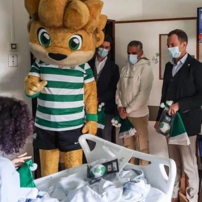 Rui Borges Varandas e Palmeiro distribuem sorrisos a crianças em Garcia de Horta