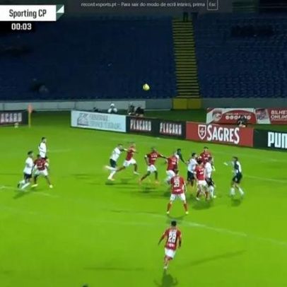 Iturralde analisa penálti no Santa Clara-Sporting após ver lance 30 vezes