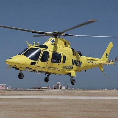 Criança resgatada após queda em área de difícil acesso em Arouca