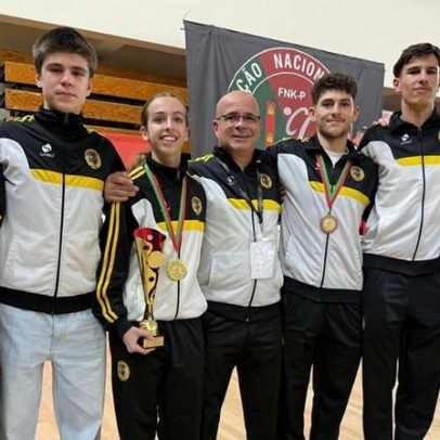 Karatecas de Vila das Aves encerram o ano com 4 medalhas na Taça de Portugal