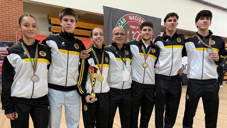 Karatecas de Vila das Aves fecham ano com 4 medalhas na Taça de Portugal