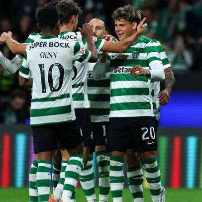 Sporting goleia AVS com três jogadores a bisarem e pressiona o FC Porto
