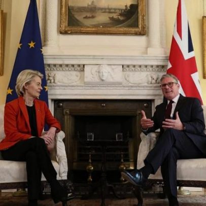 Starmer e Von der Leyen veem negociações de paz na Ucrânia como momento crucial