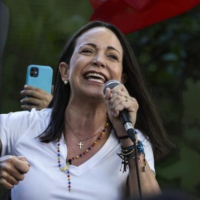 Conferência com Nobel da Paz María Corina Machado é cancelada