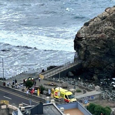 Quatro mortos e um desaparecido numa piscina natural em Tenerife