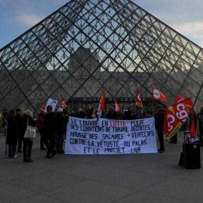 Funcionários do Louvre fazem trégua de Natal, anunciam nova greve