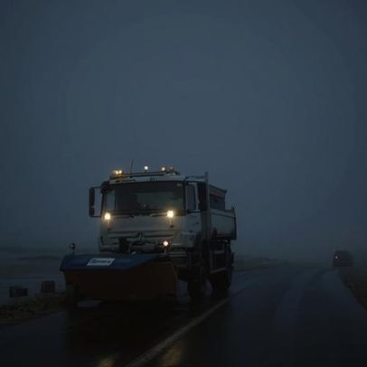 Infraestruturas de Portugal reforça meios de limpeza de neve no Centro