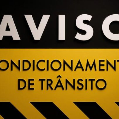 Trânsito condicionado na Avenida Bento Gonçalves, Setúbal, no final de dezembro
