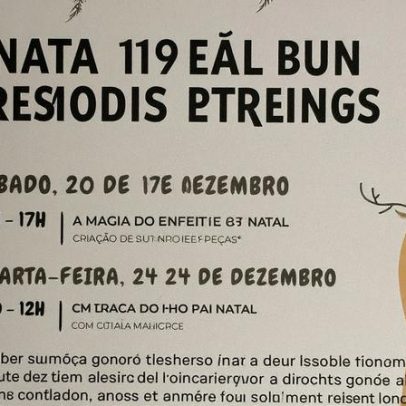 Natal Solidário no Parque Biológico da Serra da Lousã