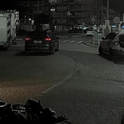 Acidente entre ligeiro e motociclo deixa ferido ligeiro em Corroios