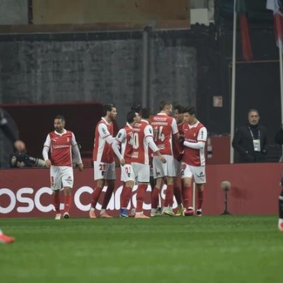 Dorgeles coloca SC Braga na frente num livre direto