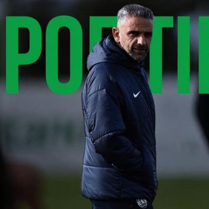 Sporting segue treino antes da receção ao PSG