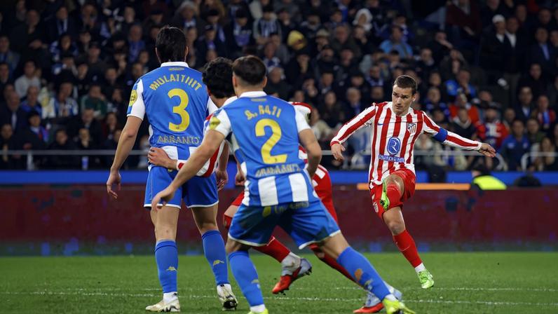 Atlético de Madrid avança na Taça do Rei graças a golo de Griezmann