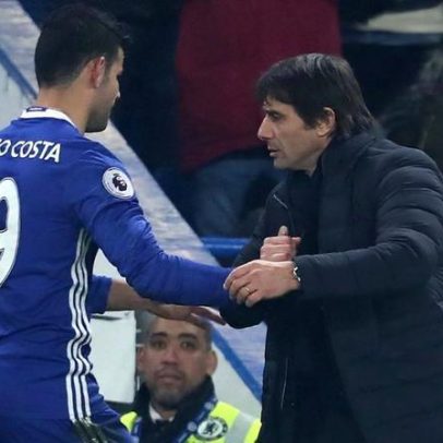 Diego Costa critica Antonio Conte, chamando-o de frustrado