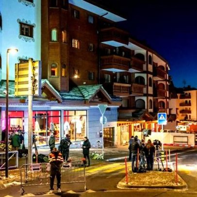 Gerente de bar suíço que ardeu saiu com dinheiro e apagou redes