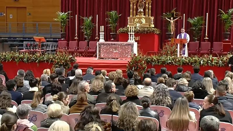 O pavilhão Carolina Marín, em Huelva, acolherá uma missa em memória das vítimas da tragédia de Adamuz, a 29 de janeiro de 2026.