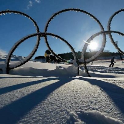 Jogos Olímpicos de Inverno usam 1,6 milhões de m³ de neve artificial
