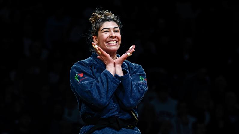 Capital francesa tem sido local de alegria para a judoca do Gualdim Pais Emanuele Di Feliciantonio/IJF