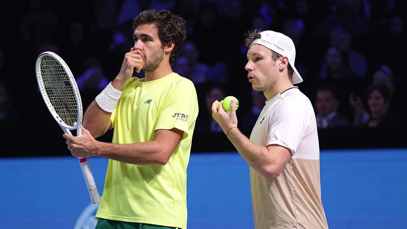 Francisco Cabral e Lucas Miedler estão nos quartos de final em Brisbane. IMAGO
