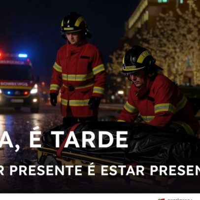 Campanha de Ano Novo 2025/26 usa o lema 'O melhor presente é estar presente'