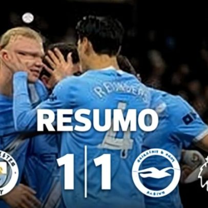 Brighton segura no Etihad, City sem vitória em 2026