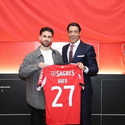Rafa assina contrato com o Benfica até 2028