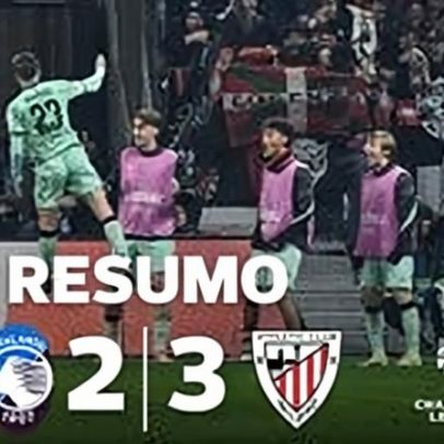 Athletic Bilbao vence com reviravolta antes de receber o Sporting