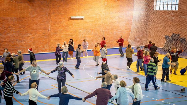 CM Pampilhosa da Serra / Ginástica Sénior em modo Natal (Serrano)
