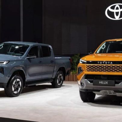 Toyota lança duas pick-ups elétricas e uma a gasóleo
