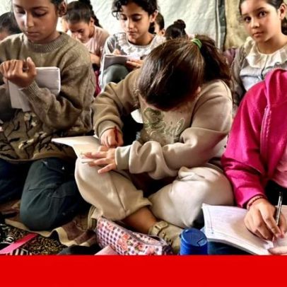 Crianças palestinianas enfrentam fome e educação negada após anos de conflito
