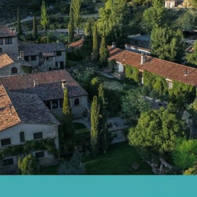 La Torre del Visco, o hotel de Jemma e Piers num vale precioso de Aragão